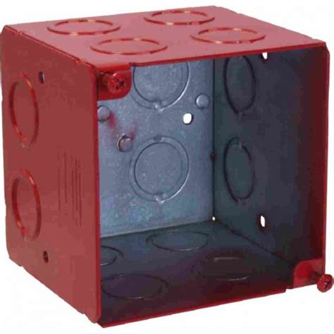 red fire alarm junction box|fire alarm junction box requirements.